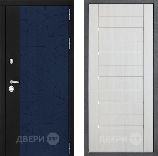 Входная металлическая Дверь Дверной континент ДК-9 ФЛ-70 Лиственница белая в Краснознаменске