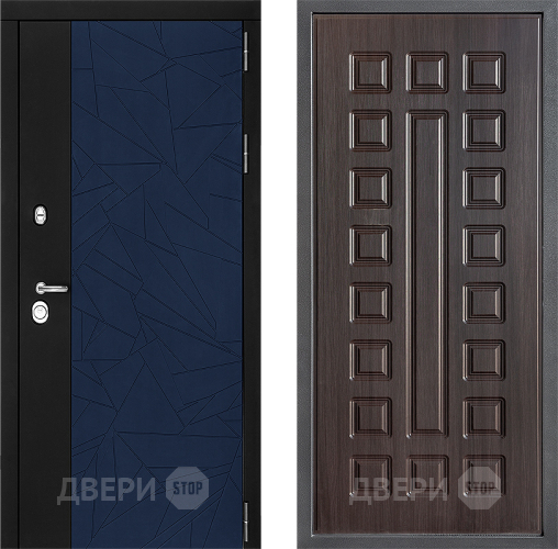 Входная металлическая Дверь Дверной континент ДК-9 ФЛ-183 Венге в Краснознаменске