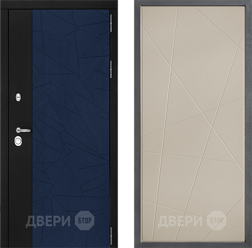 Входная металлическая Дверь Дверной континент ДК-9 ФЛ-655 Капучино в Краснознаменске