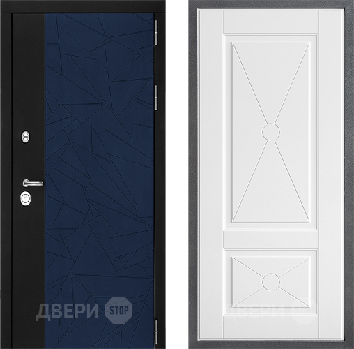 Входная металлическая Дверь Дверной континент ДК-9 ФЛ-617 Софт милк в Краснознаменске