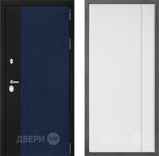 Дверь Дверной континент ДК-9 ФЛ-757 Белое Стекло Софт милк в Краснознаменске