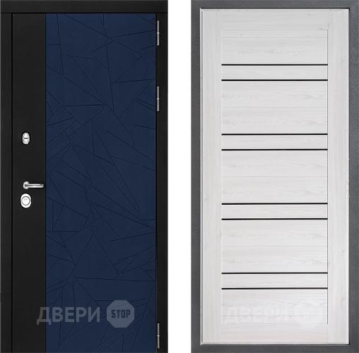 Входная металлическая Дверь Дверной континент ДК-9 ФЛ-49 Сосна белая в Краснознаменске