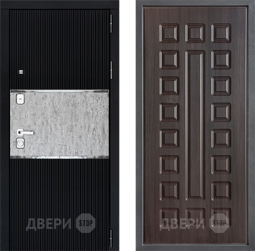 Входная металлическая Дверь Дверной континент ДК-13 ФЛ-183 Венге в Краснознаменске