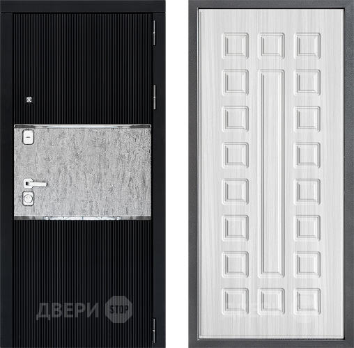 Входная металлическая Дверь Дверной континент ДК-13 ФЛ-183 Сандал белый в Краснознаменске