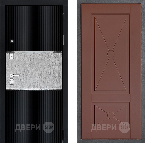 Дверь Дверной континент ДК-13 ФЛ-617 Ясень шоколадный в Краснознаменске