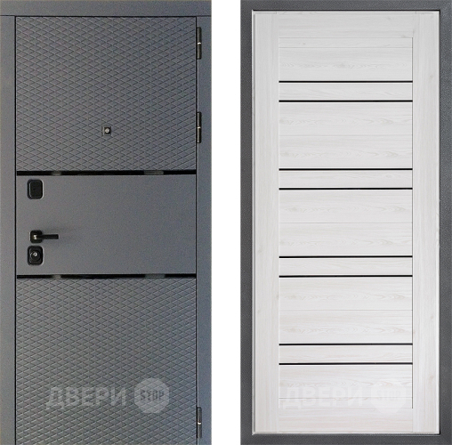 Входная металлическая Дверь Дверной континент Диамант Дизайн ФЛ-49 Сосна белая в Краснознаменске
