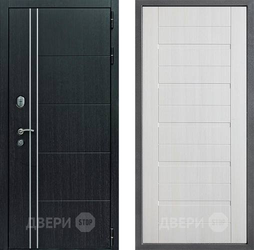 Дверь Дверной континент Теплолюкс Дизайн ФЛ-70 Лиственница белая в Краснознаменске