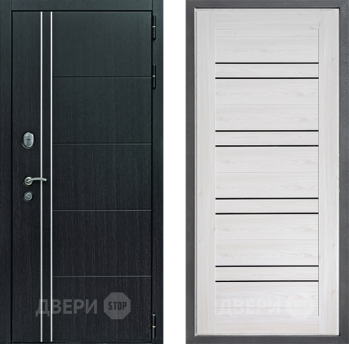 Входная металлическая Дверь Дверной континент Теплолюкс Дизайн ФЛ-49 Сосна белая в Краснознаменске