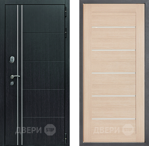 Дверь Дверной континент Теплолюкс Дизайн ФЛ-46 Капучино в Краснознаменске