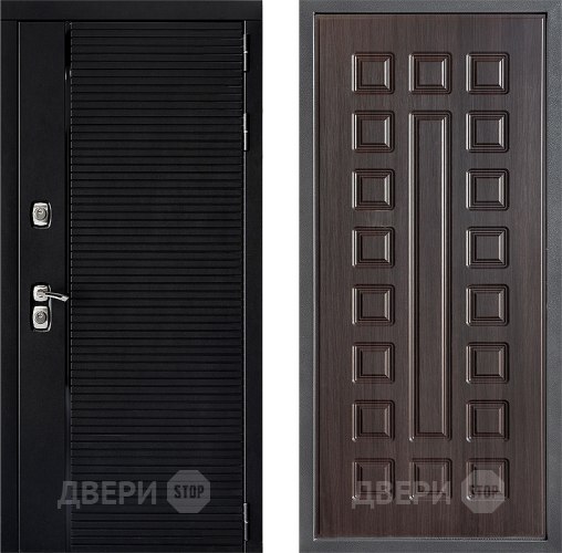 Входная металлическая Дверь Дверной континент ДК-1 ФЛ-183 Венге в Краснознаменске