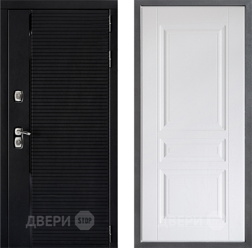 Дверь Дверной континент ДК-1 ФЛ-243 Альберо Браш серебро в Краснознаменске