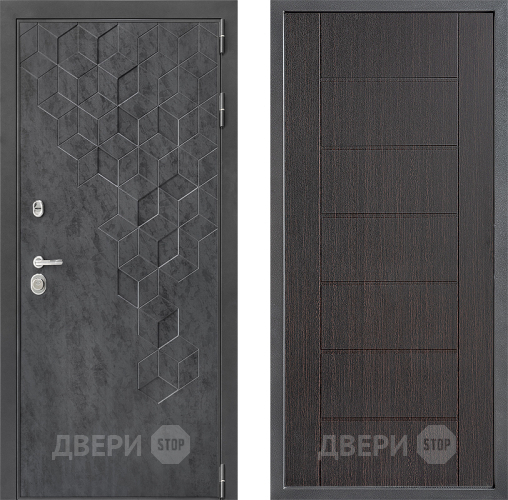 Дверь Дверной континент ДК-3/713 ФЛ-Лайн Венге в Краснознаменске