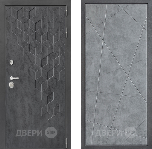 Дверь Дверной континент ДК-3/713 ФЛ-655 Бетон серый в Краснознаменске