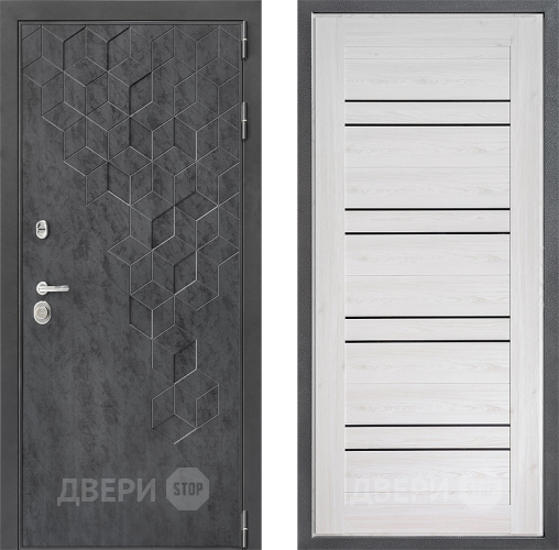 Входная металлическая Дверь Дверной континент ДК-3/713 ФЛ-49 Сосна белая в Краснознаменске