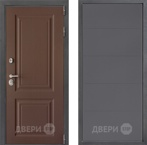 Дверь Дверной континент ДК-3/729 ФЛ-649 Графит софт в Краснознаменске
