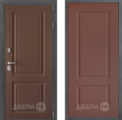 Дверь Дверной континент ДК-3/729 ФЛ-617 Ясень шоколадный в Краснознаменске