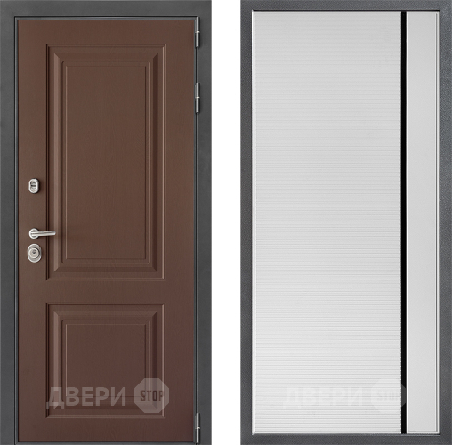 Дверь Дверной континент ДК-3/729 ФЛ-757 Черное Стекло Софт милк в Краснознаменске