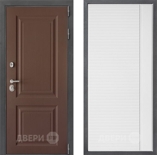 Дверь Дверной континент ДК-3/729 ФЛ-757 Белое Стекло Софт милк в Краснознаменске