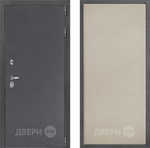 Входная металлическая Дверь Дверной континент ДК-3/744 ФЛ-655 Капучино в Краснознаменске