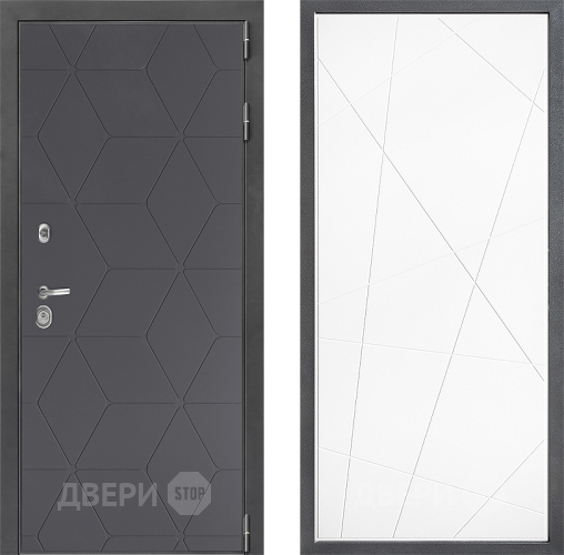 Дверь Дверной континент ДК-3/744 ФЛ-655 Белый софт в Краснознаменске