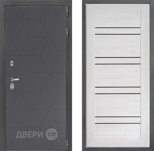Входная металлическая Дверь Дверной континент ДК-3/744 ФЛ-49 Сосна белая в Краснознаменске