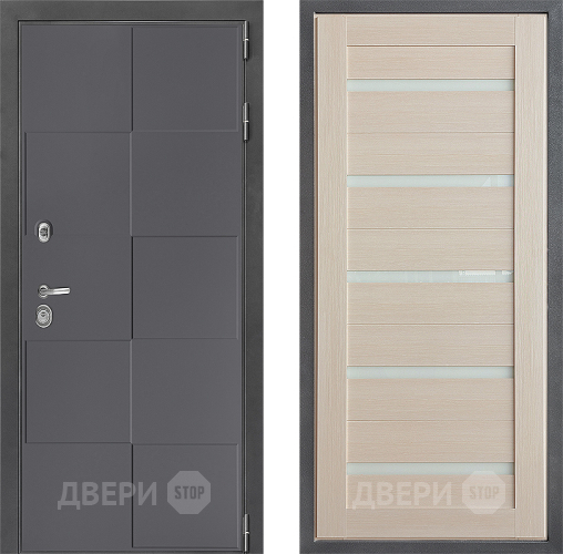 Входная металлическая Дверь Дверной континент ДК-3/606 ФЛ-47 Капучино в Краснознаменске