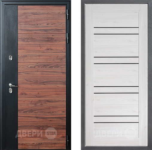 Дверь Дверной континент ДК-15 Красное Дерево ТЕРМО ФЛ-49 Сосна белая в Краснознаменске