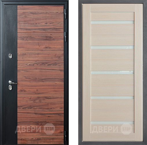 Дверь Дверной континент ДК-15 Красное Дерево ТЕРМО ФЛ-47 Капучино в Краснознаменске