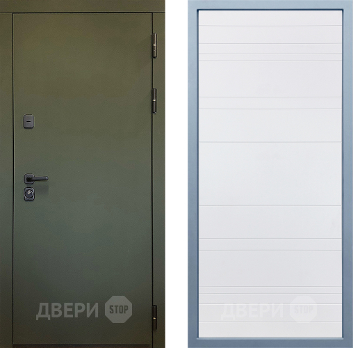 Входная металлическая Дверь Дива МД-61 Д-5 Белый в Краснознаменске