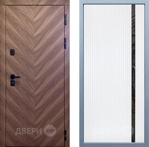 Входная металлическая Дверь Дива МД-98 МХ-46 Белый матовый в Краснознаменске