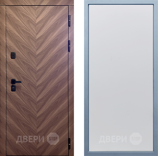 Входная металлическая Дверь Дива МД-98 Н-1 Белый в Краснознаменске
