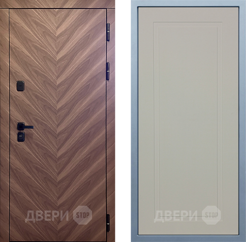 Входная металлическая Дверь Дива МД-98 Н-10 Шампань в Краснознаменске