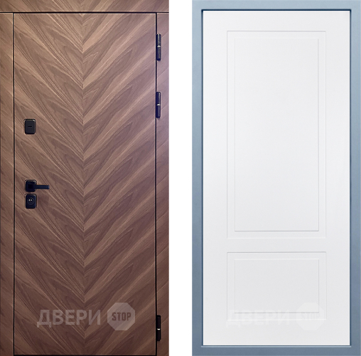 Входная металлическая Дверь Дива МД-98 Н-7 Белый в Краснознаменске