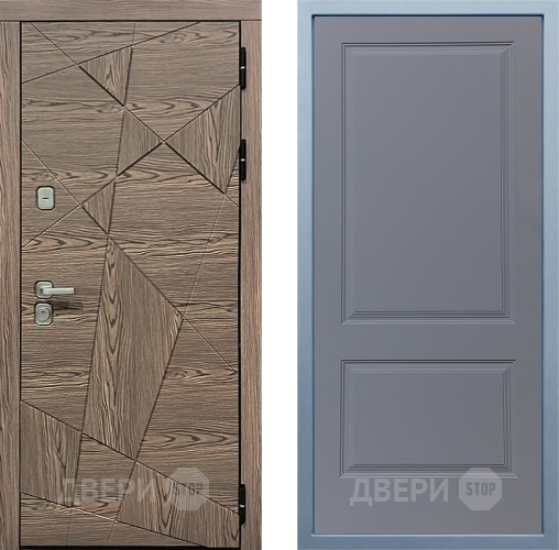 Входная металлическая Дверь Дива МД-97/2 Д-7 Силк Маус в Краснознаменске