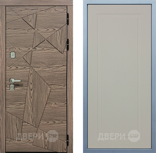 Входная металлическая Дверь Дива МД-97/2 Н-10 Шампань в Краснознаменске