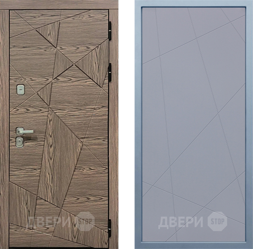Входная металлическая Дверь Дива МД-97/2 Д-11 Силк Маус в Краснознаменске