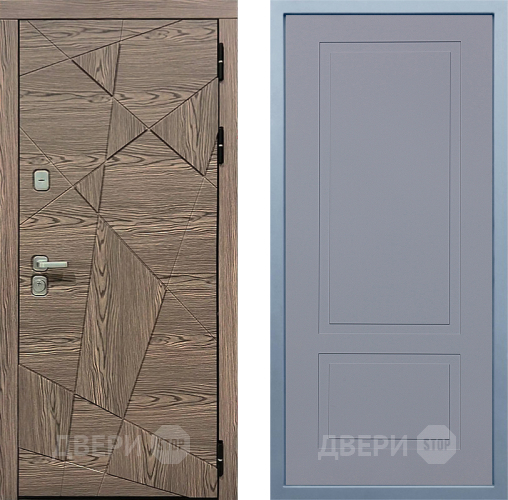 Входная металлическая Дверь Дива МД-97/2 Н-7 Силк Маус в Краснознаменске