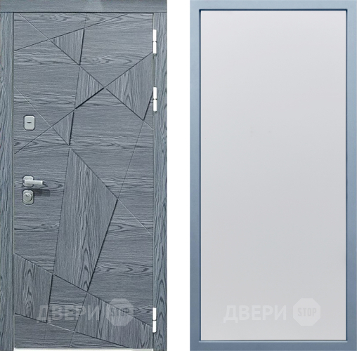 Входная металлическая Дверь Дива МД-97/3 Н-1 Белый в Краснознаменске