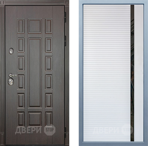 Входная металлическая Дверь Дива МД-38 МХ-45 Белый матовый в Краснознаменске