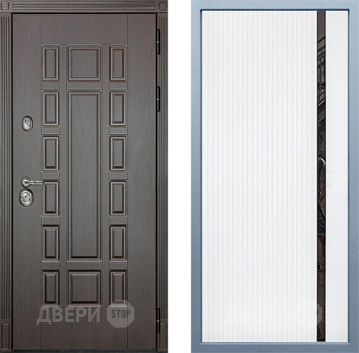 Входная металлическая Дверь Дива МД-38 МХ-46 Белый матовый в Краснознаменске
