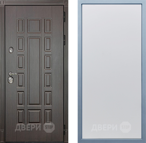 Входная металлическая Дверь Дива МД-38 Н-1 Белый в Краснознаменске