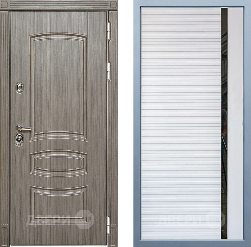 Входная металлическая Дверь Дива МД-42 МХ-45 Белый матовый в Краснознаменске