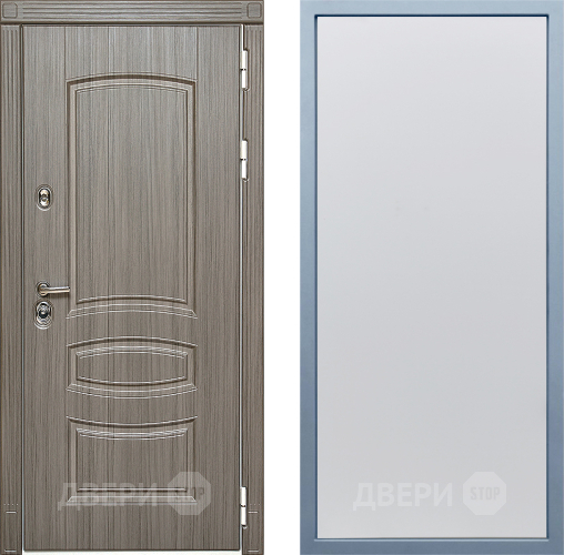 Входная металлическая Дверь Дива МД-42 Н-1 Белый в Краснознаменске