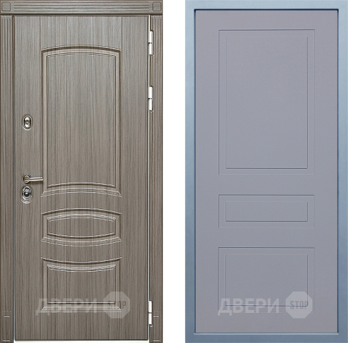 Входная металлическая Дверь Дива МД-42 Н-13 Силк Маус в Краснознаменске