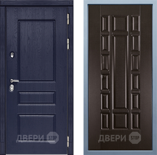 Входная металлическая Дверь Дива МД-45 М-2 Венге в Краснознаменске