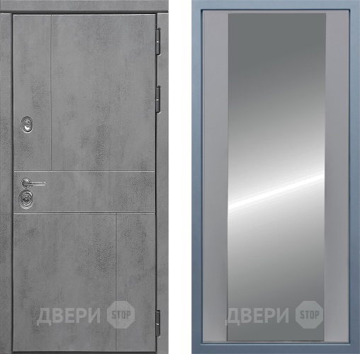 Входная металлическая Дверь Дива МД-48 Д-15 Зеркало Силк Маус в Краснознаменске