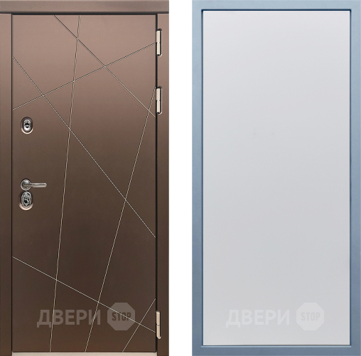Входная металлическая Дверь Дива МД-50 Н-1 Белый в Краснознаменске