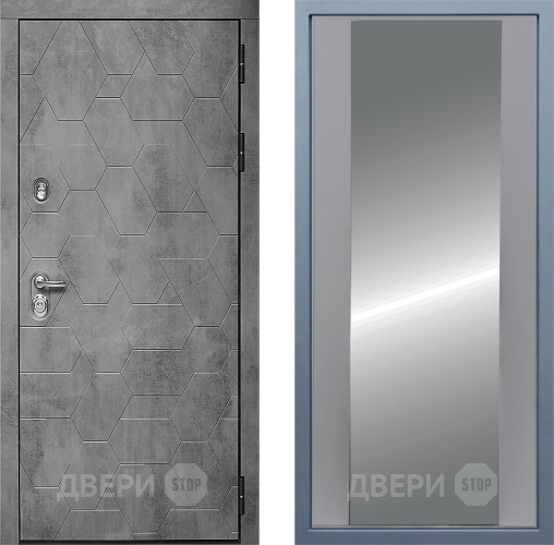 Дверь Дива МД-51 Д-15 Зеркало Силк Маус в Краснознаменске