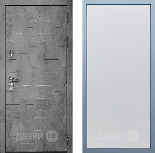 Входная металлическая Дверь Дива МД-51 Н-1 Белый в Краснознаменске