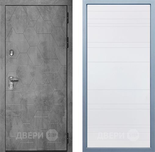 Входная металлическая Дверь Дива МД-51 Д-5 Белый в Краснознаменске